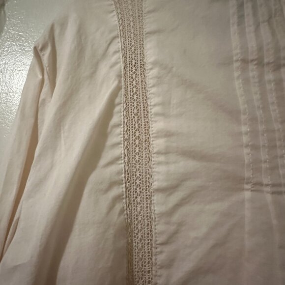 J.Crew Embroidered Cotton Blouse – Size 2 - Picture 7 of 16